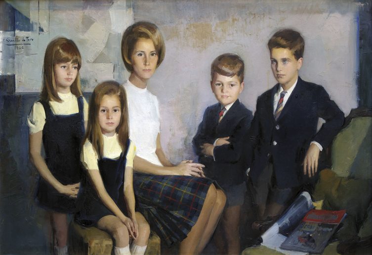 Retrato de la familia Rabasa. 1966