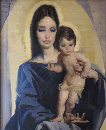 Virgen con el Niño. 1969