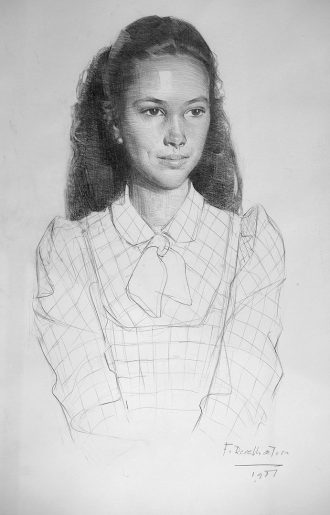 Retrato de María Rosa Bordás. 1981