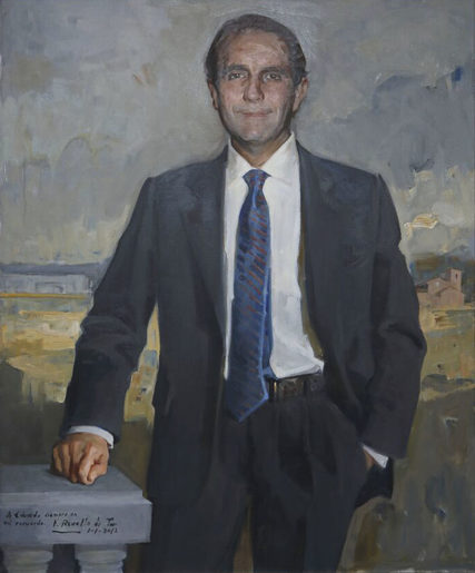 Retrato de Eduardo Sánchez Junco. 2012